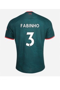 Liverpool Fabinho #3 Fotballdrakt Tredje Klær 2022-23 Korte ermer